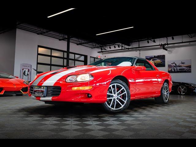 2002 Camaro Z28 SS 35th Anniversary! 6 Speed Manual! Only 6K miles! SLP Performance Package!