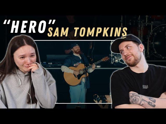 Sam Tompkins - Hero (Live from Hammersmith Apollo) REACTION