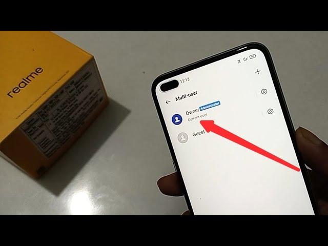 Realme multi user settings | realme multi user not working | realme multi user off