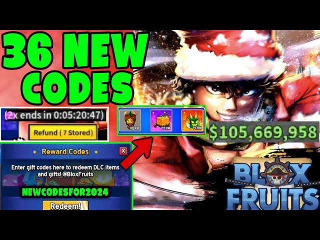 *New* Blox Fruits Codes In January 2024 - Codigos De Blox Fruits 2024 | Blox Fruits Codes 2024