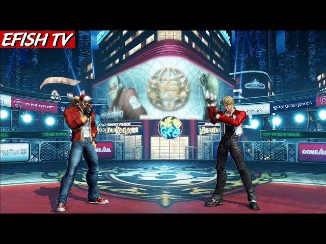 Terry Bogard vs Rock Howard (Hardest AI) - THE KING OF FIGHTERS XIV KOF 14