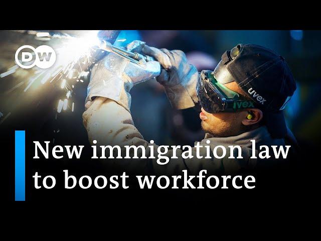 German parliament passes new immigration law to tackle shortage of skilled workers  | DW News