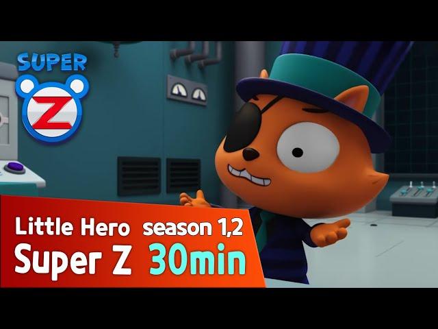 [Super Z 1,2] Little Hero Super Z l 30min Play l Color Book l