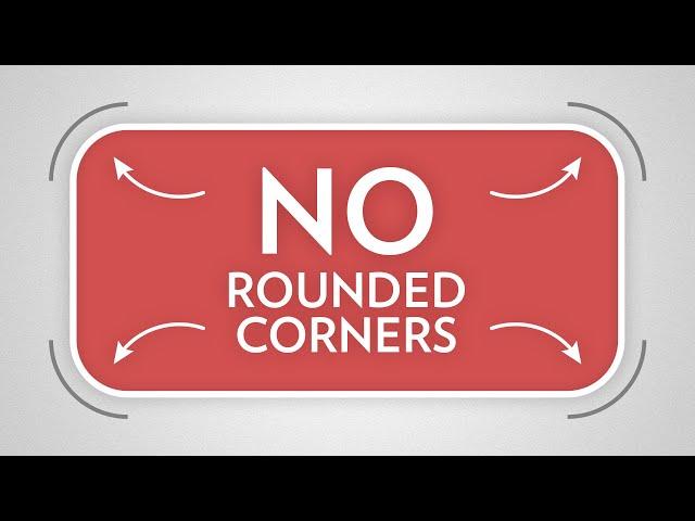 Rectangle Has Rounded Corners (SOLVED!) | Photoshop