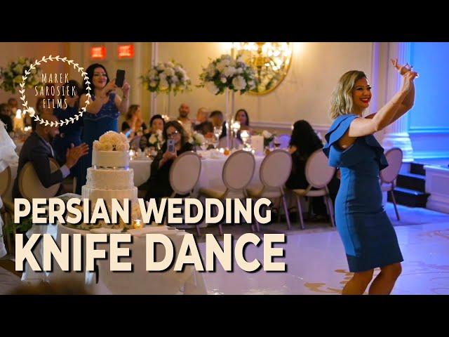 Persian Trditionnal Wedding Knife Dance & Cake Cutting | wedding video