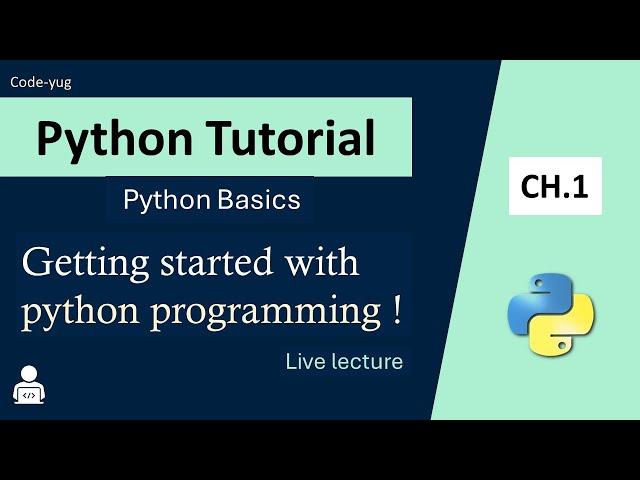 Python Tutorial for Beginners in Hindi | Complete Introduction of Python | Python Tutorial in Hindi