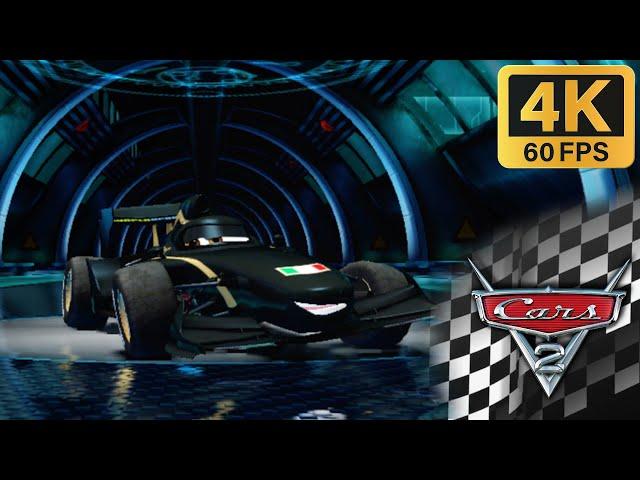 Midnight Francesco racing in Buckingham Sprint - Cars 2: The Video Game