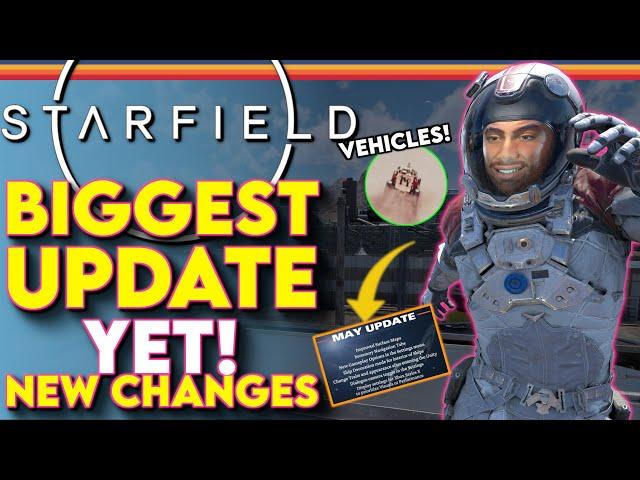 INSANE Update COMING To Starfield - Starfield New Update (Vehicles, NEW Difficulty, Expansion Tease)