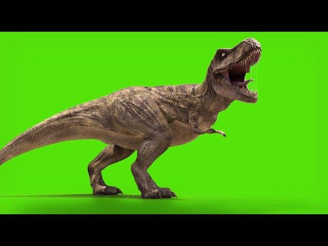 T-Rex Green screen Jurassic world Dominion