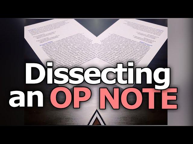 How to: Dissect an Operative Note | Medical Coding