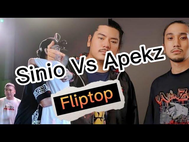 Sinio vs Apekz FLIPTOP BATTLE ( Ahon13 )