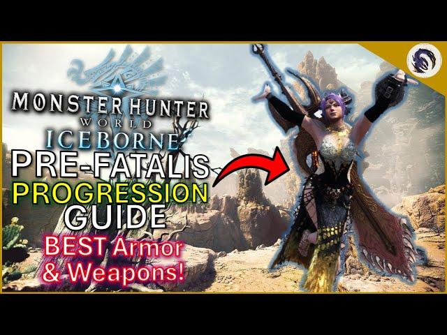 MHW: Iceborne Full Progressional Set Guide 2024 [NO FATALIS/SAFI/KULVE/ALATREON NEEDED]