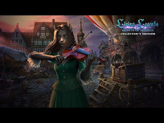 Lets Play Living Legends 5 Beasts Of Bremen Full Walkthrough Big Fish Adventure Games 1080 HD PC