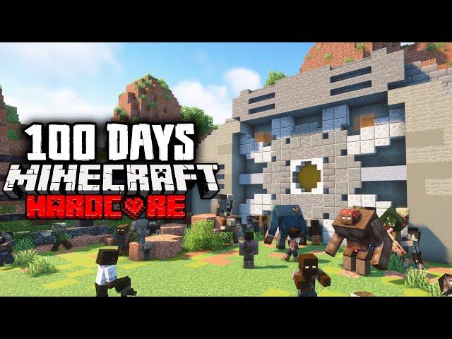 I Survived 100 Days in a Bunker Zombie Apocalypse in Minecraft Hardcore