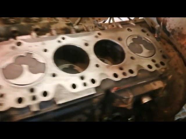 cylinder head replacement gasket isuzu 4ba1 and tune up 1342 fire ring position