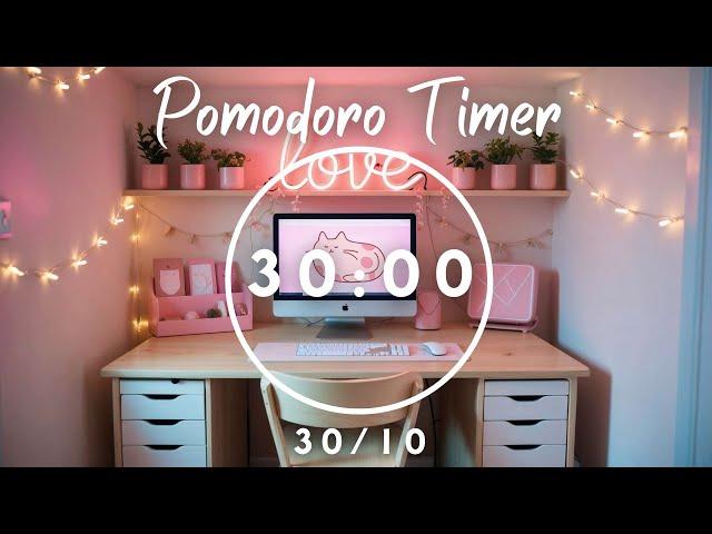  Lofi Aesthetic 30/10 Pomodoro TimerChill Beats & Focus Session Pomodoro Station