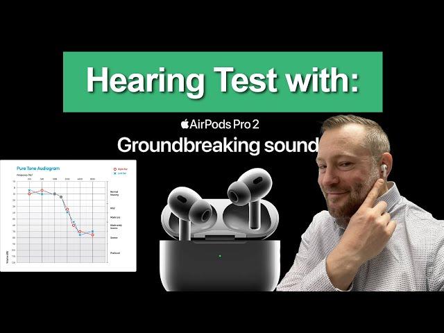 Apple AirPods Pro 2 Hearing Test???!!!!