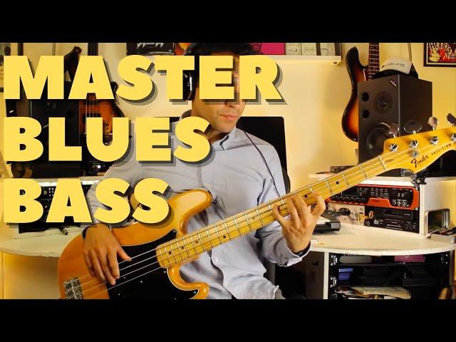Learn SEVEN 12 Bar Blues Bass Patterns [SUPER USEFUL]