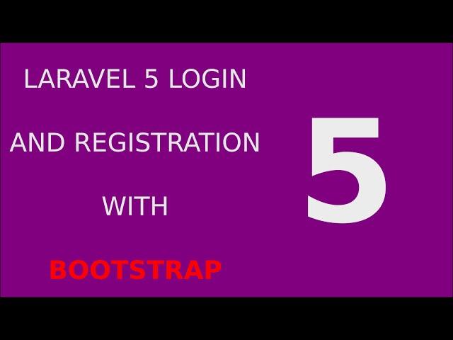 Laravel 5 Login Registration Tutorial System - 5  Logout User