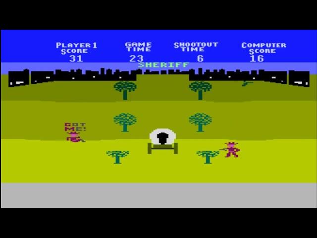 Gun Fight Atari 8 bit