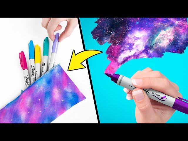 How To Make 3 Super Cool Galaxy School Supplies!