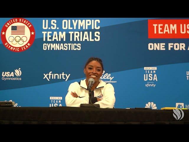 U.S. Olympic Team Trials: Simone Biles Press Conference