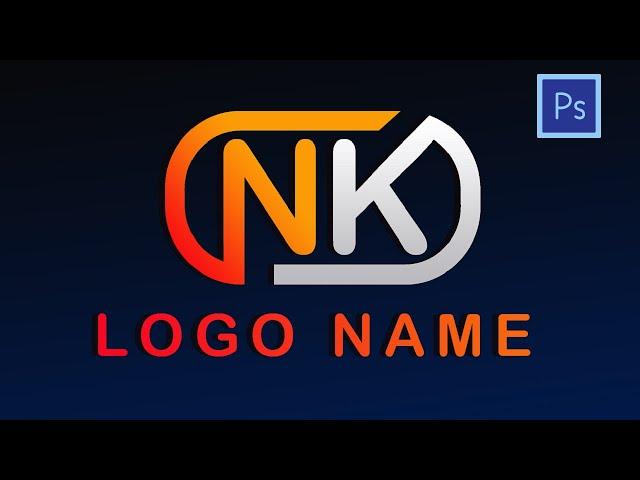 Simple NK Logo Tutorial Photoshop cc