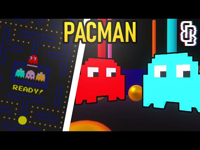 I made Pacman, but it's FIRST PERSON