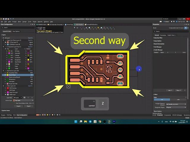 3 How to Define the Board Shape in Altium Designer