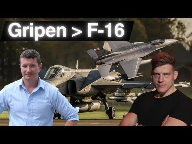 CW Lemoine: GRIPEN bättre än F-16! - SVENSK STRIDSPILOT REAGERAR