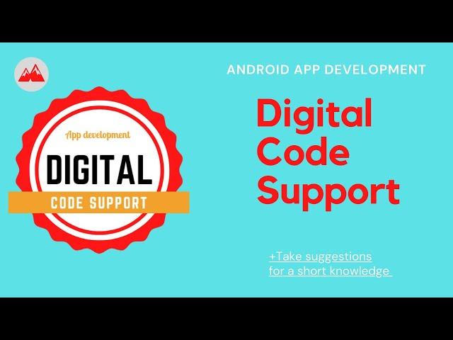 Digital Code Support | Intro Video with title