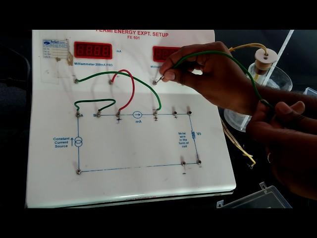 VTU l Physics Cycle l Physics Lab l Fermi Energy Experimental Setup