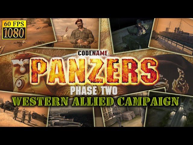 Codename: Panzers, Phase Two. Western allied campaign [HD 1080p 60fps]