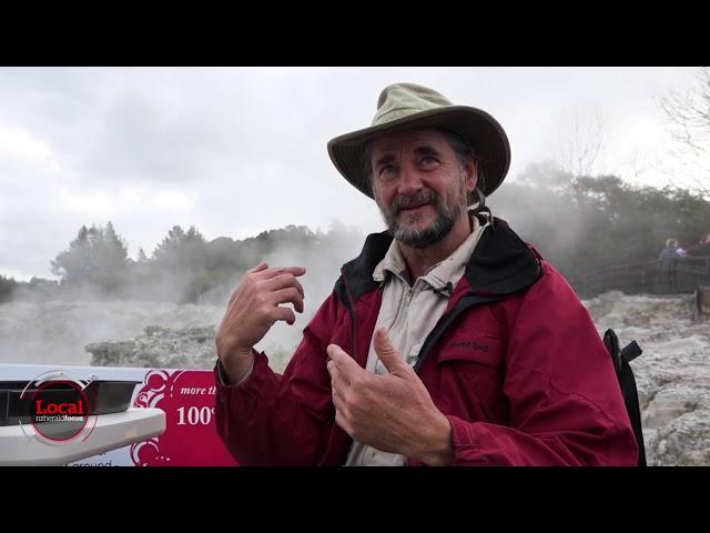 Dr. Bruce Damer origin of life science @ Hells Gate, Rotorua - SHORTER (NZ Herald)