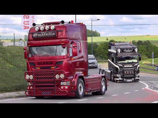 Best of Scania V8 open pipes Sound 2024