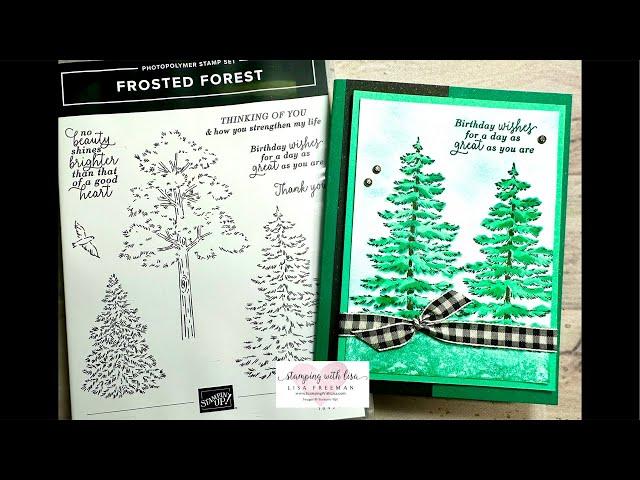 How to Use the Frosted Forest Decorative Masks!