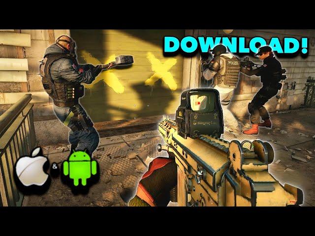 RAINBOW SIX MOBILE IS HERE! HOW TO DOWNLOAD! (iOS & ANDROID)