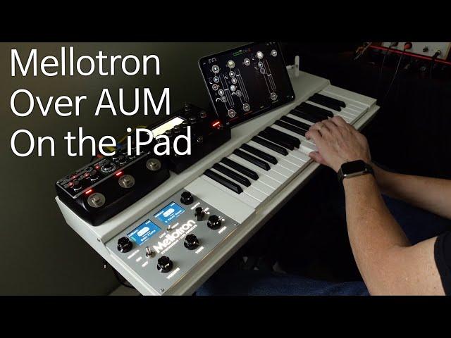 Mellotron Over AUM - Mellotron Flute and Choir Meets Bram Bos Ruismaker, Troublemaker and Rozeta