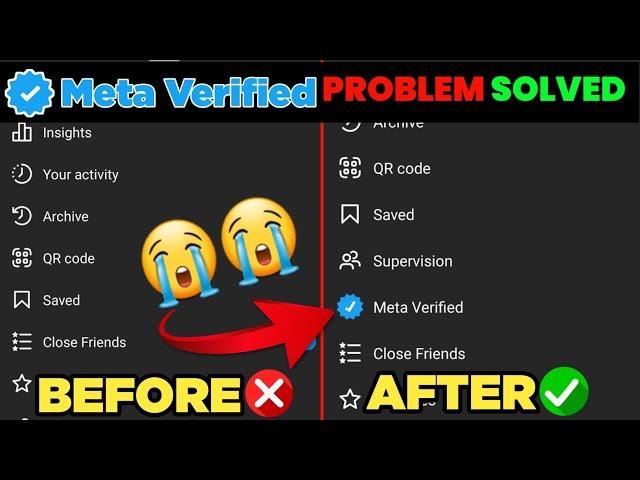 Instagram meta verified option not showing Or Missing | Meta verified not showing | 2023