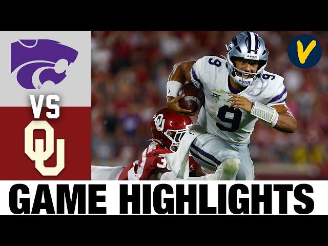 Kansas State vs #6 Oklahoma | 2022 College Football Highlights