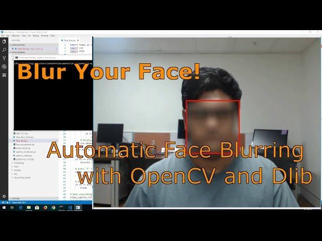 Blur Your Face Automatically with OpenCV and Dlib