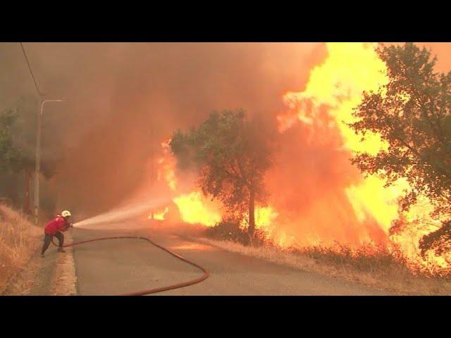 2.000 bomberos movilizados para combatir incendios en Portugal