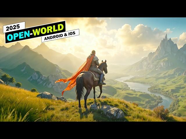 TOP 10 OPEN-WORLD MOBILE GAMES OF 2025 | Best Open-World Games for Android & iOS