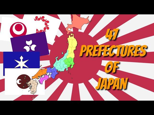 47 PREFECTURES OF JAPAN (47 PROVINSI JEPANG)