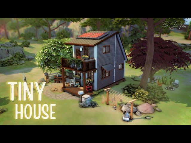 Крошечный дом│Строительство│Tiny House│SpeedBuild│NO CC [The Sims 4]