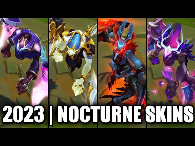 ALL NOCTURNE SKINS SPOTLIGHT 2023 | League of Legends