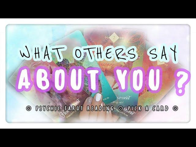     What Others Say About You?    【 Psychic Tarot Read & Letter Castings 】 Pick A Card 