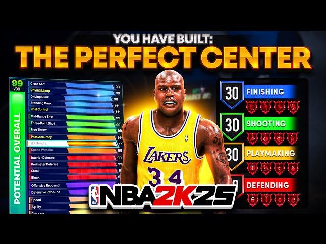 THIS 7'0 DEMIGOD CENTER BUILD IS DOMINATING NBA 2K25! BEST BIG MAN BUILD NBA 2K25