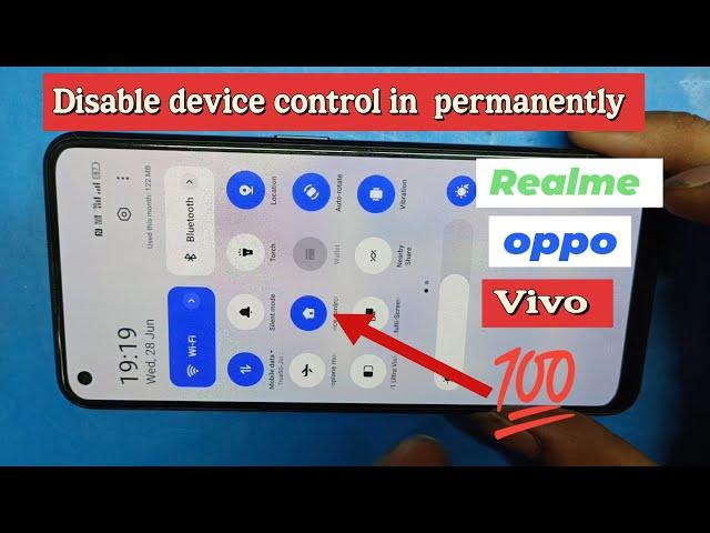 How to disable device control in Any Phone permanently  Realme,oppo,vivo, OnePlus