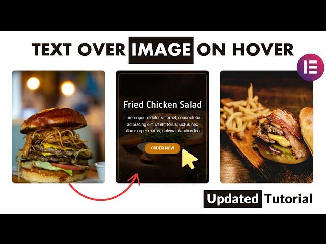 [Updated] Hover Effects Elementor Text over Image on Hover | WordPress Elementor Pro Tutorial